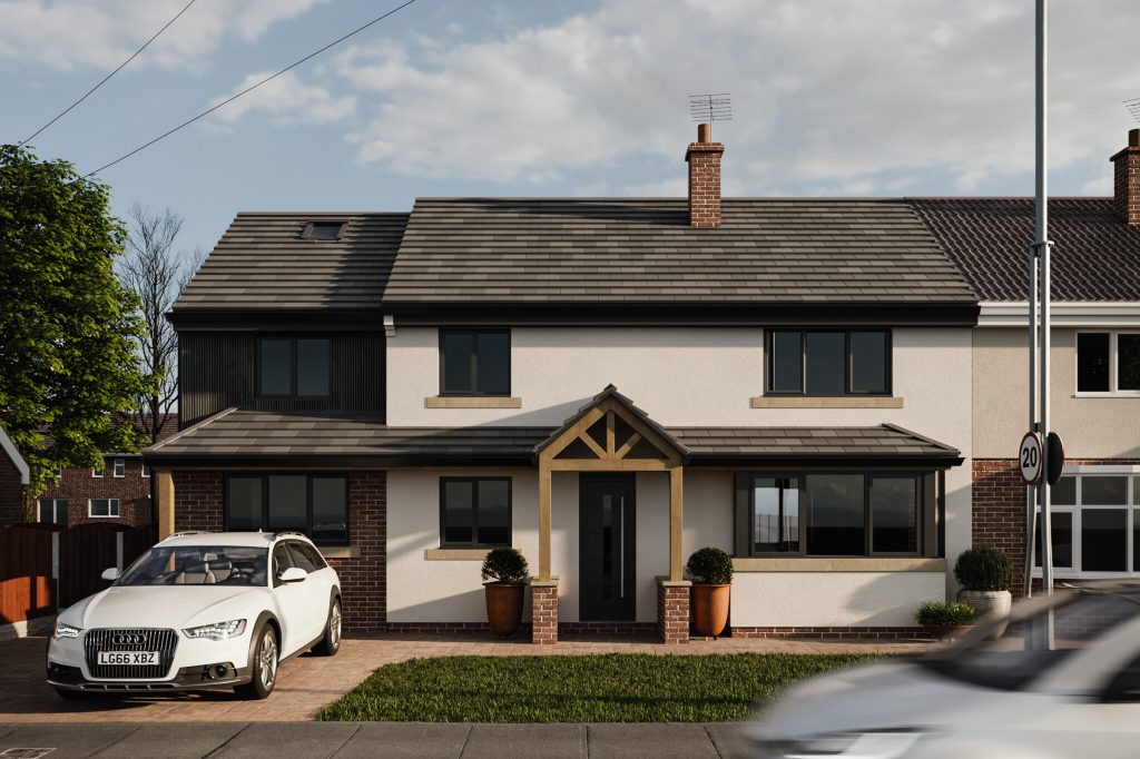 1Two Storey Side and Single Storey Rear Extension1